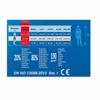 Kép 3/3 - Munkáskabát M/50 méretben, szürke, Comfort line, 190g/m2 grammatúra