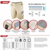Kép 2/3 - Munkás rövidnadrág méret L/52, 100% pamut, 270g/m2 grammatúra