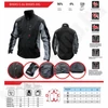 Kép 2/3 - Softshell kabát, méretek: XL ,96% poliészter+ 4% elasztán