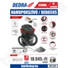 Kép 2/6 - Dedra DED6595 hamuporszívó – 1200W 18L