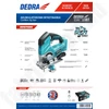 Kép 2/2 - Dedra DED7060 dekopírfűrész – akkumulátoros 18V - SAS+ALL