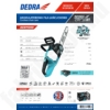 Kép 2/2 - Dedra DED7195V elektromos láncfűrész – akkumulátoros 2x18V – 400mm 