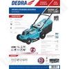 Kép 2/2 - Dedra DED7197v akkumulátoros fűnyíró szénkefe nélküli – 2 x 18V  430mm