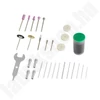 Kép 2/8 - Akkumulátoros mini csiszoló 12V DEDRA MAUS DED7340Z1 + 47 tartozék Mini Akku Universal Solution