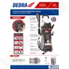 Kép 2/2 - Dedra DED8826 magasnyomású mosó LCD kijelzővel – 150bar – 2000W 