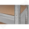 Kép 4/5 - Fém polc DEDRA N1405, 5 MDF polccal, méretek 154x75x30 cm