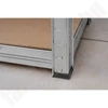 Kép 5/5 - Fém polc DEDRA N1405, 5 MDF polccal, méretek 154x75x30 cm