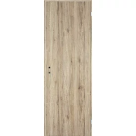 Csomós tölgy  jobbos 75x210cm beltéri dekorfóliás teli ajtó ajtólap + blokktok + zárbetét + kulcs  CanDo