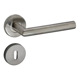 Tímea fix csapos kilincspár körrozettás rozsdamentes Inox Felület BB