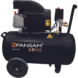 Pansam kompresszor olajkenéses - 1500W – 8ATM – 200l/min – 50literes tartály - A077030