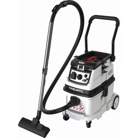 Ipari porszívó automatikus szűrőtisztító funkcióval és beépített kompresszor és, pneumatikus eszköz csatlakozóval, M-es porosztályú DEDRA DED6609P