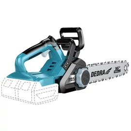 Akkumulátoros láncfűrész 18", 2x 18V, DEDRA SAS+ALL DED7184VA, vezetősín 18"