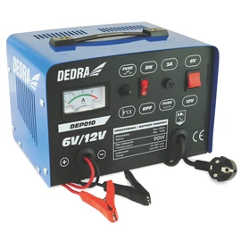 Dedra DEP010 akkumulátor töltő 6V/12V, 12-100Ah