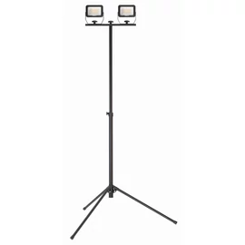 Műhelylámpa, reflektor 2x 30W SMD LED, 2x 2700lm, állványos, IP65, DEDRA L1074-32
