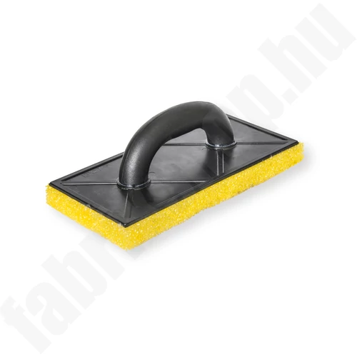 PVC simító kemény szivaccsal 270x130mm, 25mm sárga