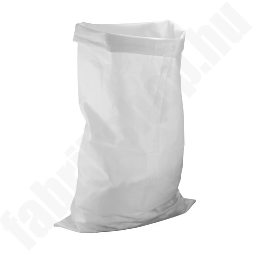 PP zsák, 65x100 cm, 65g/m2, fehér, 110 L