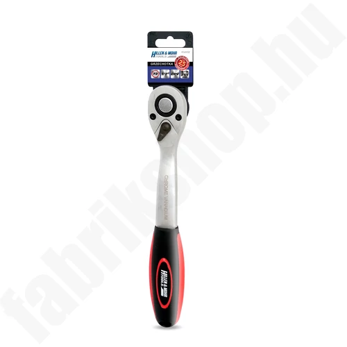Racsnis kulcs 1/2"", 72T, CRV 6140, hajlított