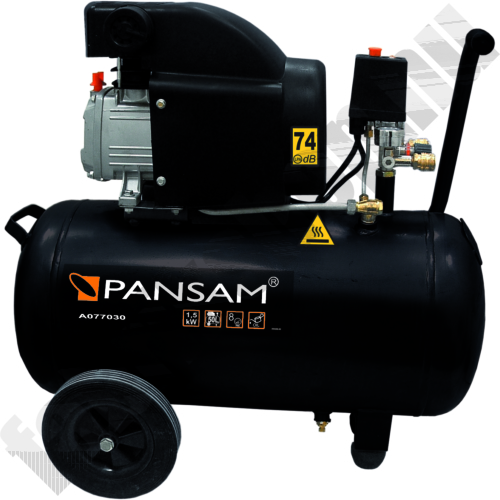 Pansam kompresszor olajkenéses - 1500W – 8ATM – 200l/min – 50literes tartály - A077030