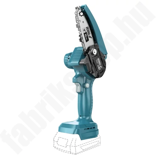 Akkumulátoros mini láncfűrész, mini ágvágó fűrész DEDRA SAS+ALL DED6984 18V, 4" 