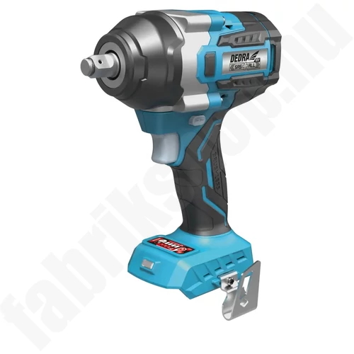 Kefe nélküli akkumulátoros ütvecsavarozó 850Nm DEDRA SAS+ALL DED7166, 1/2" befogás, 18V