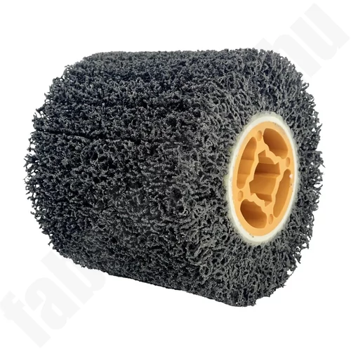 Abrasív szálas kefe szatínező géphez 120x100mm, DEDRA DED79335