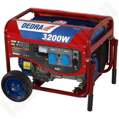 Dedra Áramfejlesztő aggregátor – generátor - 2.8kW, 2x220V - DEGB3600K