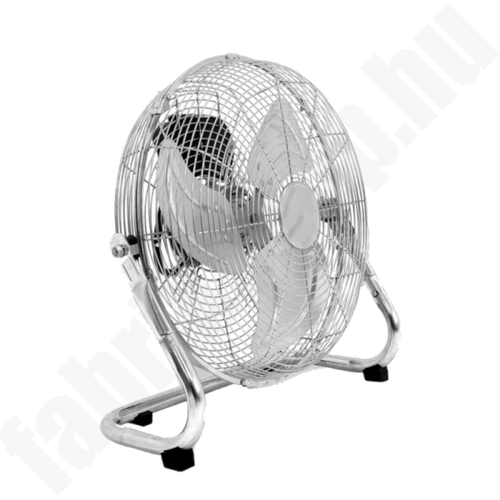 Levegő keringető 18" ventilátor, szélgép króm kivitel