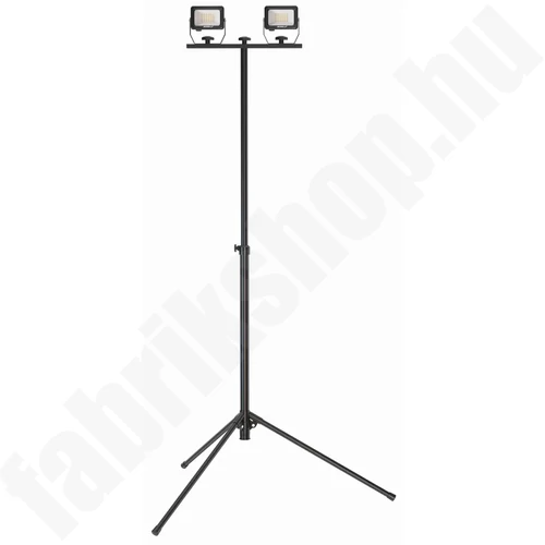 Műhelylámpa, reflektor 2x 20W SMD LED, 2x 1800lm, állványos, IP65, DEDRA L1074-22